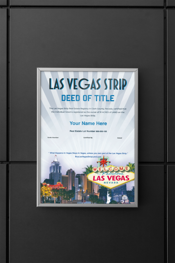 Las Vegas Land Deed